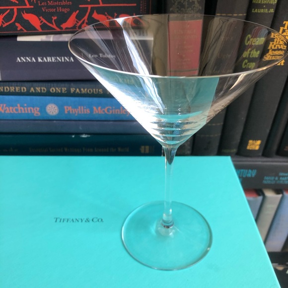 Tiffany & Co. Other - Tiffany & Co crystal martini glasses (4)